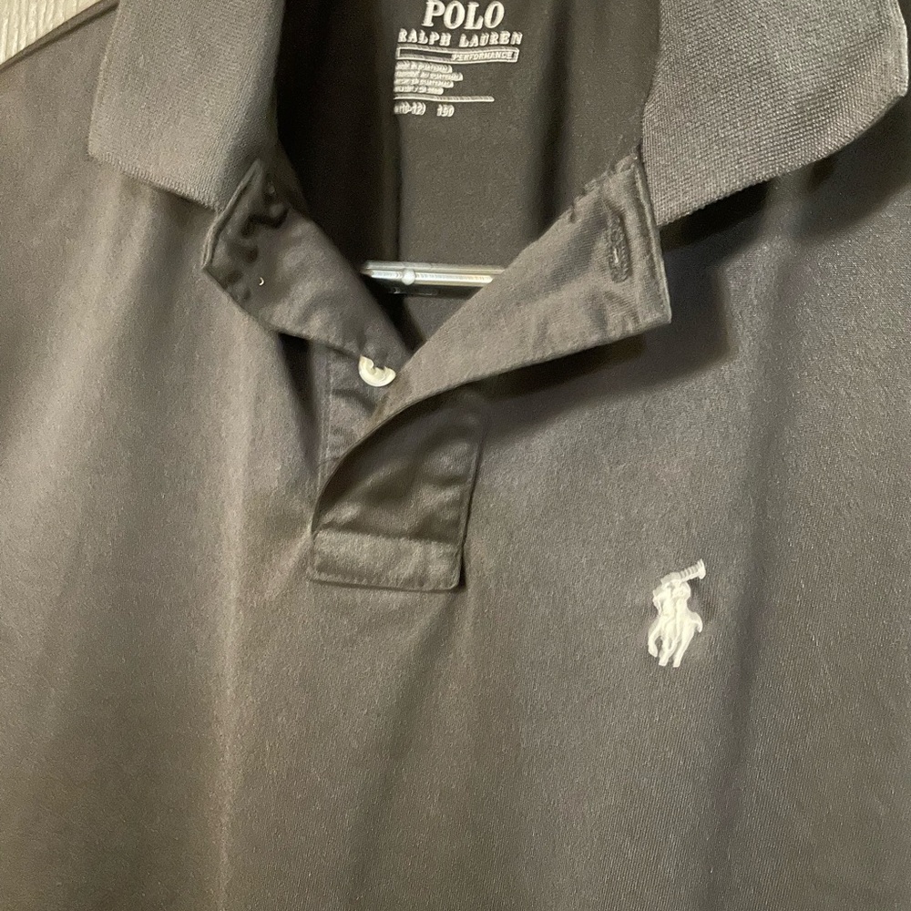 🤩🐎 Ralph Lauren Boys Performance Polo shirts (2) size-M (10/12)uniforms shirts - Picture 2 of 4